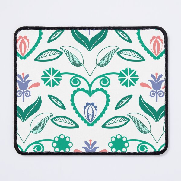 Item preview, Floral Boho Vector Seamless Pattern Folklore Skandinavian designed and sold by marie-inks.