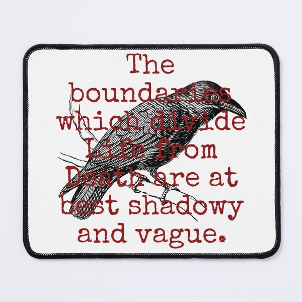 Item preview, The Boundaries Which Divide - Death Quote  designed and sold by CrankyOldDude.