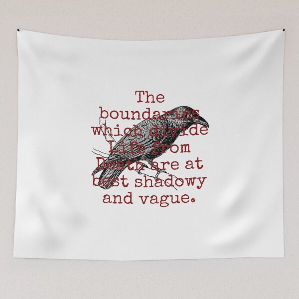 Item preview, The Boundaries Which Divide - Death Quote  designed and sold by CrankyOldDude.