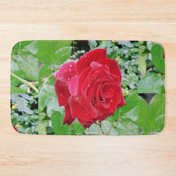 Item preview, Beautiful red rose after the rain  designed and sold by helenkaiy.