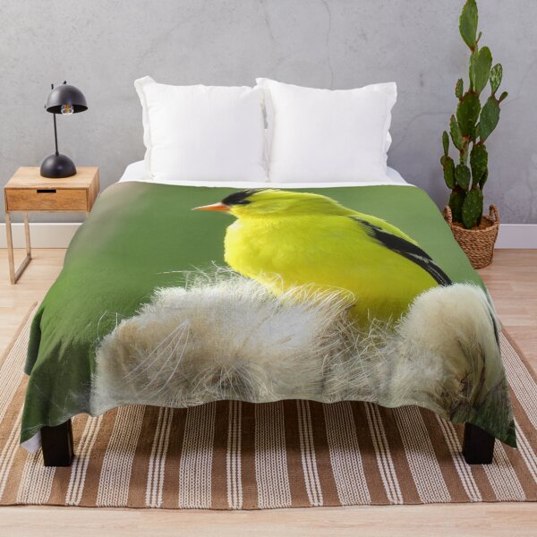Item preview, American Goldfinch and Thistle No.1 designed and sold by MaryLinH.