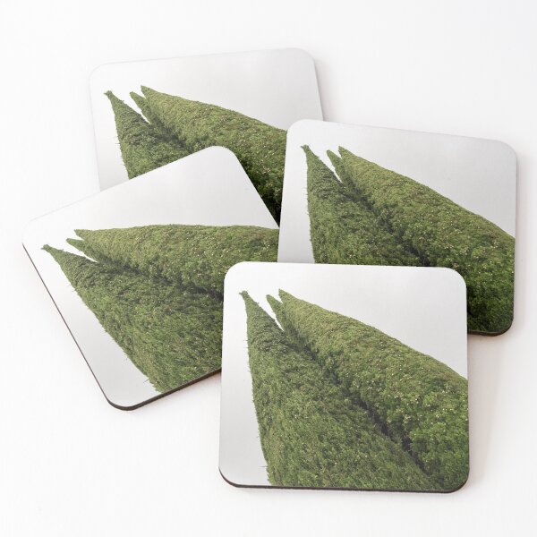 Item preview, Sculpturesque Greenery - Three Cypress Trees Chiseled Against the Sky designed and sold by Georgia Mizuleva.