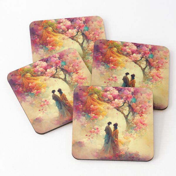 Item preview, Two under the sakura tree designed and sold by MorningPanda.