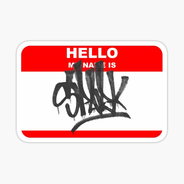 Item preview, Hello My Name Is  designed and sold by emmavdh.