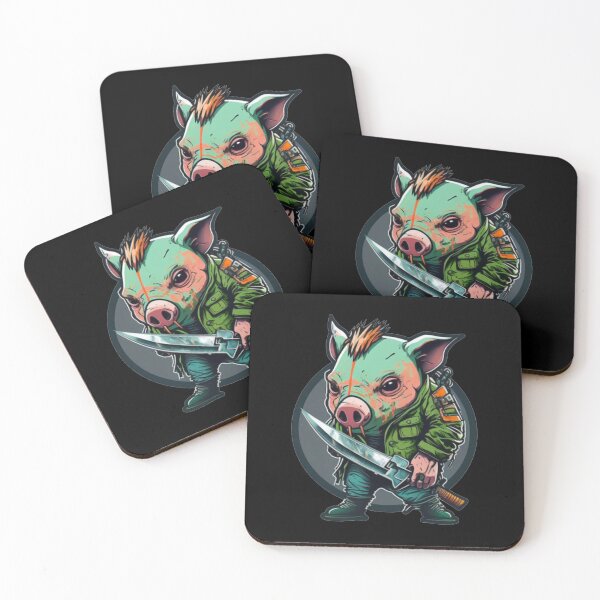 Item preview, Piggy Warlord designed and sold by OffbeatArtworks.