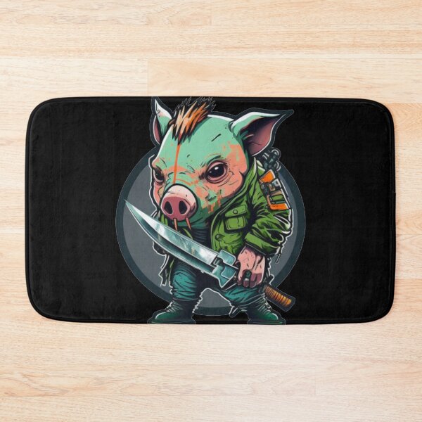 Item preview, Piggy Warlord designed and sold by OffbeatArtworks.