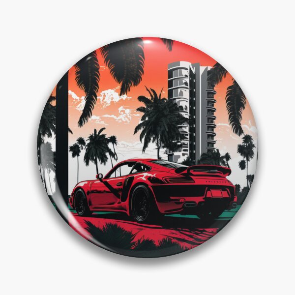 Item preview, Red Sports Car  designed and sold by TheVaultArt.