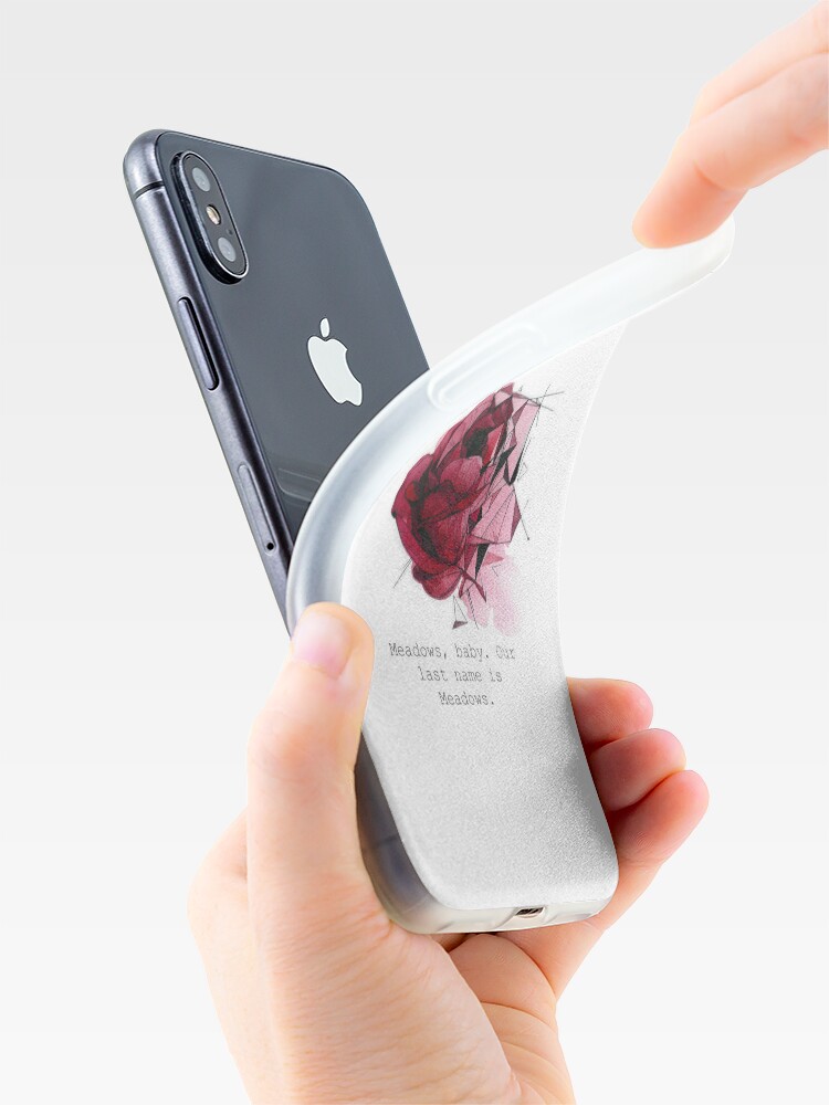 "Our Last Name is Meadows Hunting Adeline Quote" iPhone Case for Sale