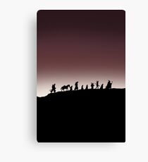 fellowship of the ring Canvas Print