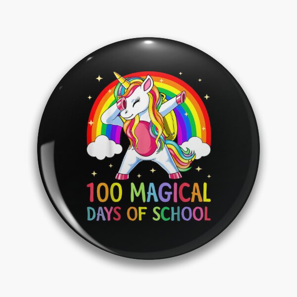 Item preview, Happy 100th Day Of School Unicorn 100 Magical Days Rainbow designed and sold by jounior ⭐⭐⭐⭐⭐.