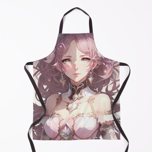 Item preview, A fantasy elf female cleric in a pink pastel dress designed and sold by PJGartui.