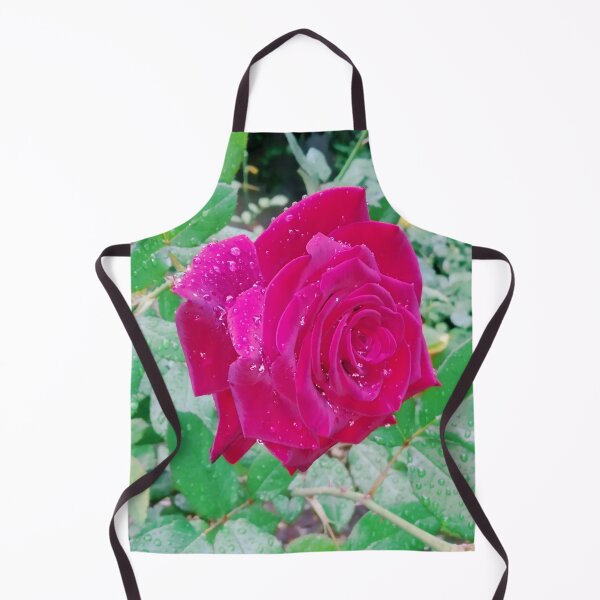 Item preview, Beautiful red rose after the rain designed and sold by helenkaiy.