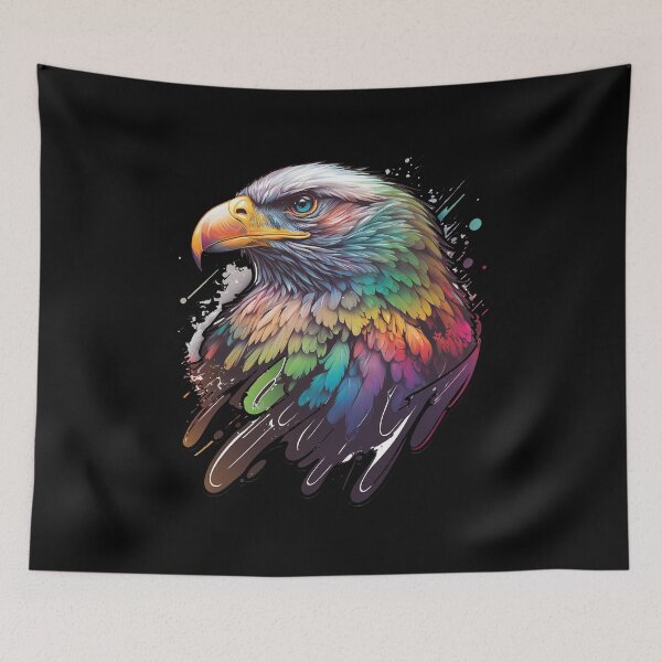 Item preview, Eagle's Feast of Colors designed and sold by Sabot119.