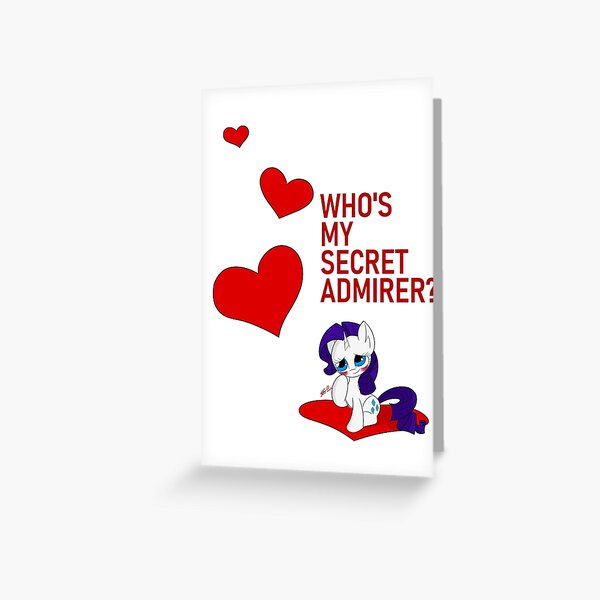 Secret Admirer Greeting Card