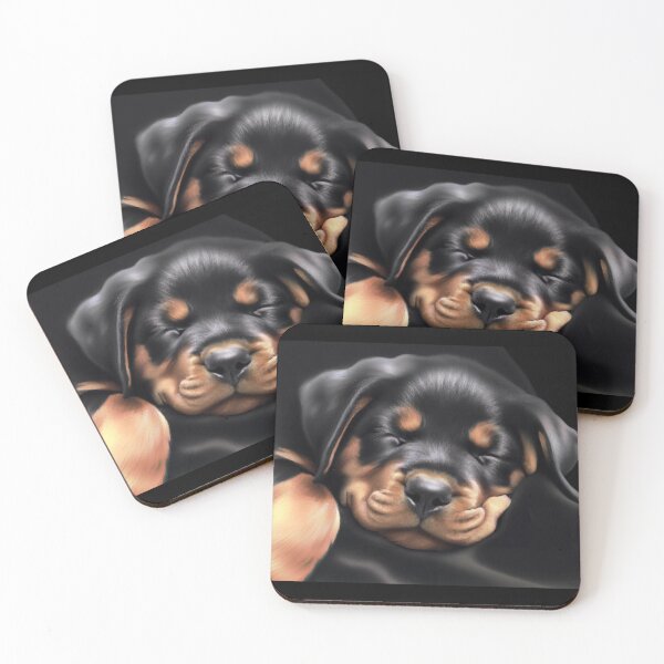 Item preview, Sleeping Rottweiler Puppy designed and sold by ebrawne.