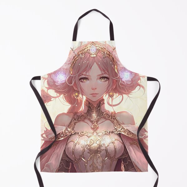 Item preview, A fantasy elf female cleric in a pink pastel dress designed and sold by PJGartui.