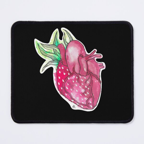Item preview, Le Coeur Fraise by Skye Rain Art designed and sold by Skye Rain.