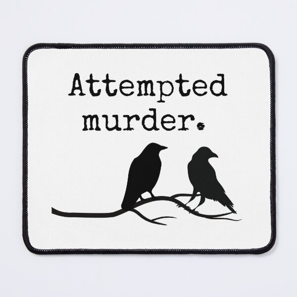 Item preview, Attempted Murder Birds designed and sold by SqueakitySqueak.