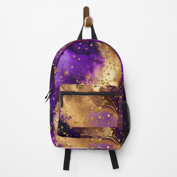 Item preview, Purple & Gold Abstract designed and sold by Cordialpress.