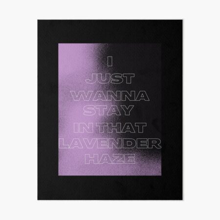 Lavender Haze - interpretive painting : r/TaylorSwift