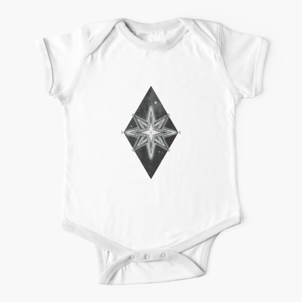 Star of Darkness Short Sleeve Baby One-Piece