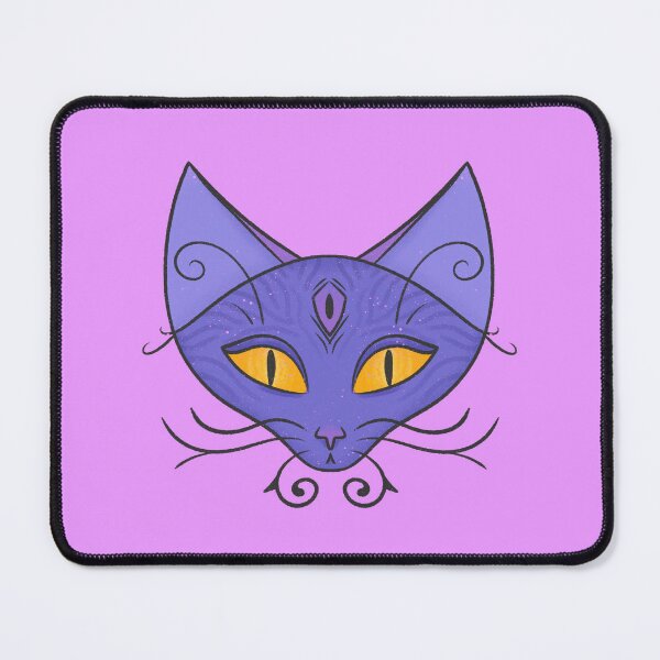 Item preview, Space Cat Ornamental Third Eye Kitten Symmetrical designed and sold by marie-inks.