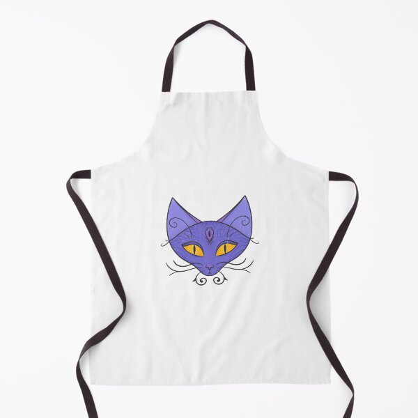 Item preview, Space Cat Ornamental Third Eye Kitten Symmetrical designed and sold by marie-inks.