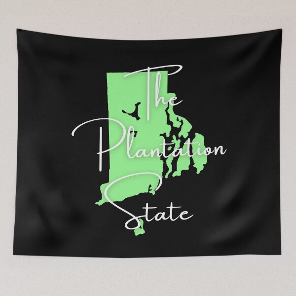 Item preview, Rhode Island | The Plantation State | State Nicknames Series designed and sold by SaltyLass.