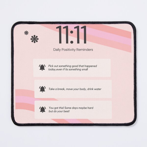 Item preview, Daily Positive Reminders l Light Pink designed and sold by GabbyC03.
