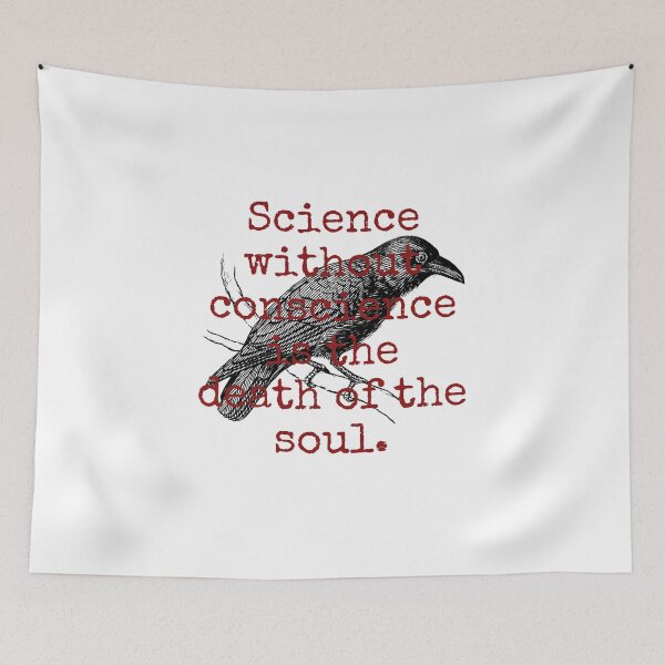 Item preview, Science Without Conscience - Death Quote  designed and sold by CrankyOldDude.