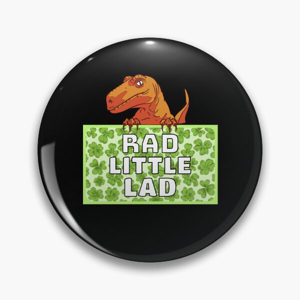 Item preview, Rad Little Lad Dinosaur St Patricks designed and sold by artfulnotebook.