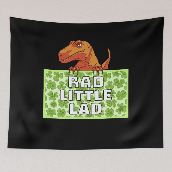 Item preview, Rad Little Lad Dinosaur St Patricks designed and sold by artfulnotebook.