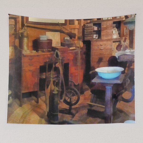 Item preview, Dental Office With Drill designed and sold by Susan Savad.
