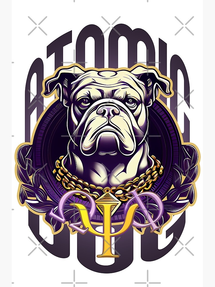 Omega Psi Phi Atomic Dog Poster