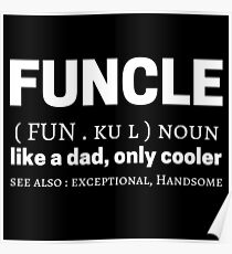 Funcle Meme Zitate Wörterbuch Definition Bedeutung Poster