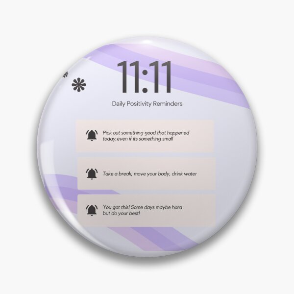Item preview, Daily Positivity Reminders l Purple designed and sold by GabbyC03.