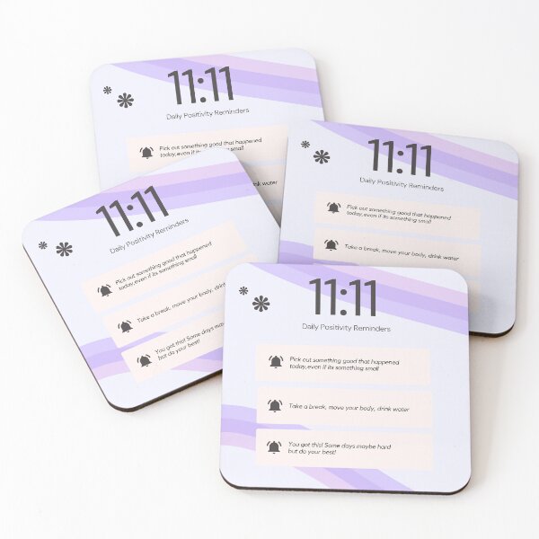 Item preview, Daily Positivity Reminders l Purple designed and sold by GabbyC03.