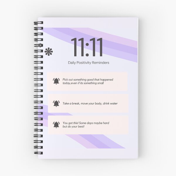 Item preview, Daily Positivity Reminders l Purple designed and sold by GabbyC03.
