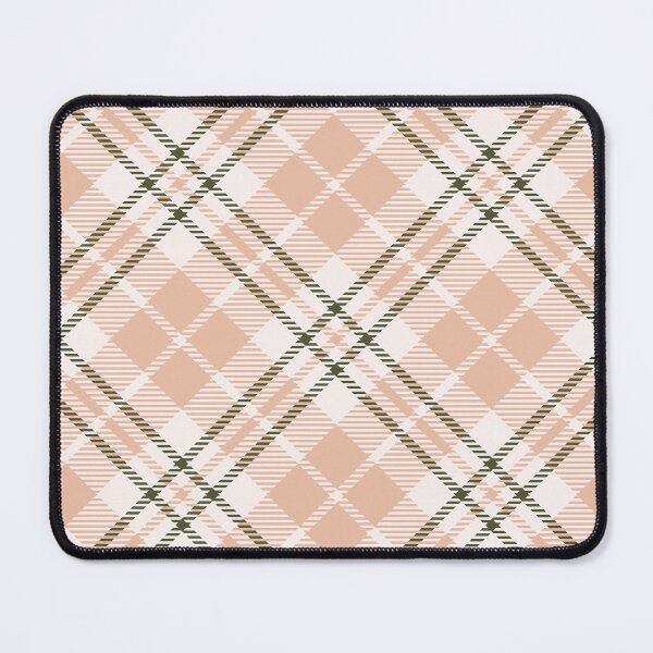 Item preview, Vintage Y2K plaid nudemaroon background designed and sold by UnaWu533.