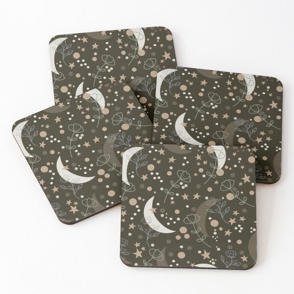 Item preview, Boho Moon Floral designed and sold by ChantalDesign.