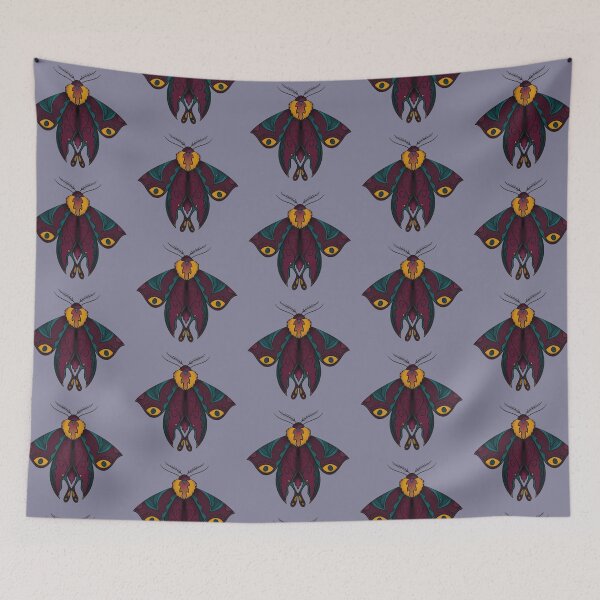 Item preview, Magical Forrest Moth Cottagecore designed and sold by marie-inks.