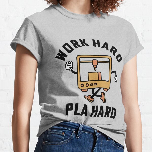 Item preview, Work Hard Pla Hard 3d Printing 3D Printer designed and sold by yelly123.