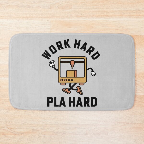 Item preview, Work Hard Pla Hard 3d Printing 3D Printer designed and sold by yelly123.