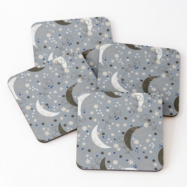 Item preview,  Boho Moon Floral designed and sold by ChantalDesign.