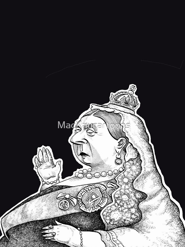 Thumbnail 4 of 4, iPhone Case, Queen Victoria designed and sold by MacKaycartoons.
