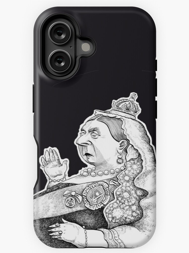 Thumbnail 1 of 4, iPhone Case, Queen Victoria designed and sold by MacKaycartoons.