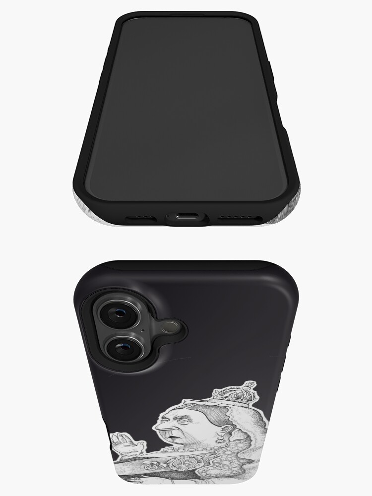 Thumbnail 3 of 4, iPhone Case, Queen Victoria designed and sold by MacKaycartoons.