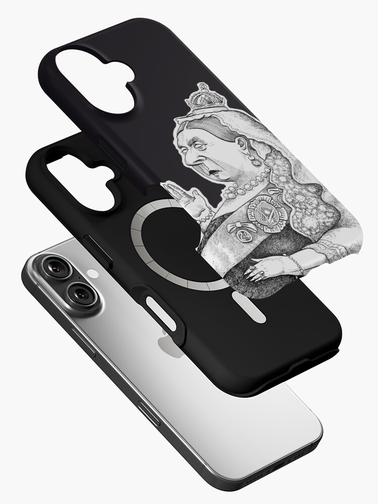 Thumbnail 2 of 4, iPhone Case, Queen Victoria designed and sold by MacKaycartoons.