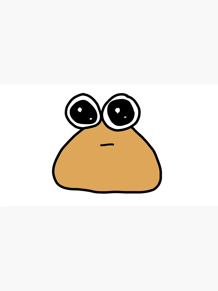 Pou Sticker for Sale by Asahi-kun