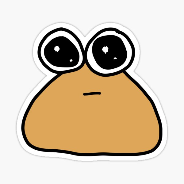 Pou Roblox Face Pin for Sale by Kirboos